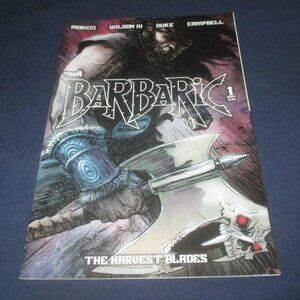 Barbaric The Harvest Blades 1 (Vault comics, 2022) Richard Pace Cover B Variant